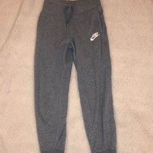 Blue grey Nike sweatpants